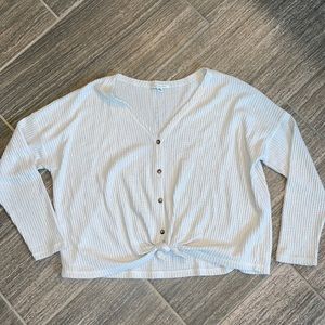 American Eagle size L cream color top